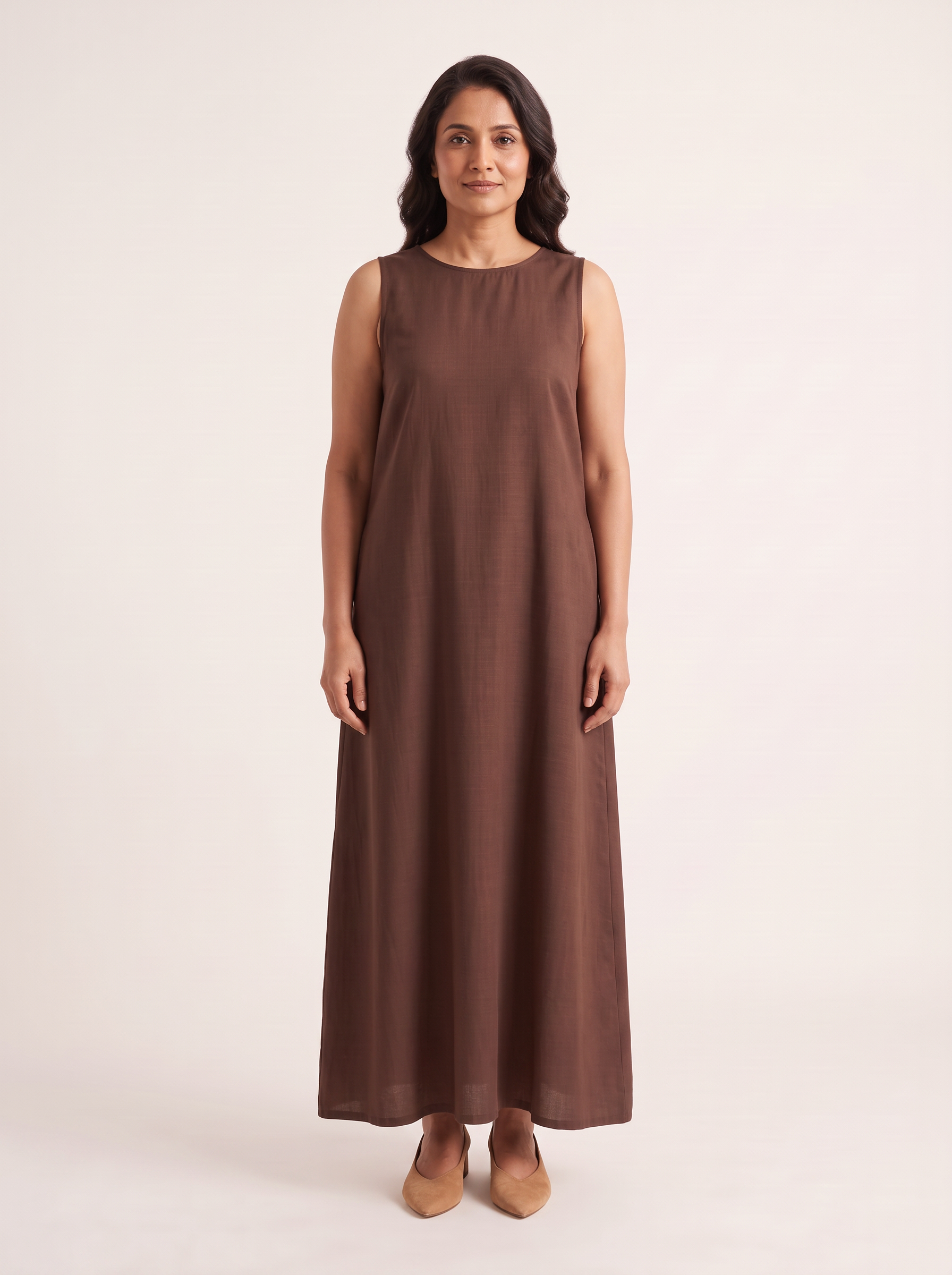 Dark Brown Maxi